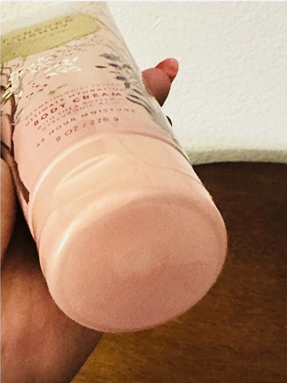 Bath & Body Works Forever Cherry Blossom Body Cream - Light Pink & Green Accents